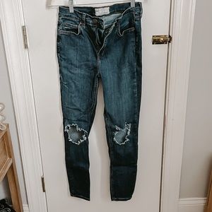 Low rise Free People Jeans